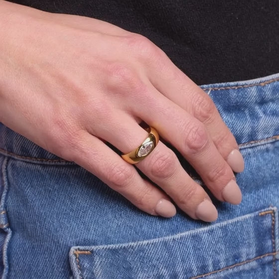 Margo Bubble Gem Ring